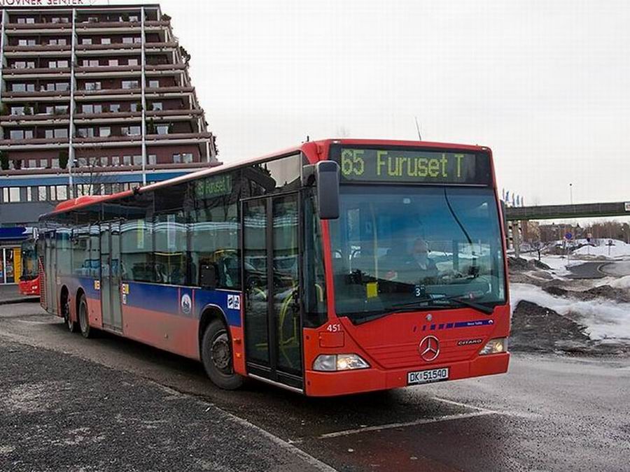 Норвегия, Mercedes-Benz O530L Citaro L № 451