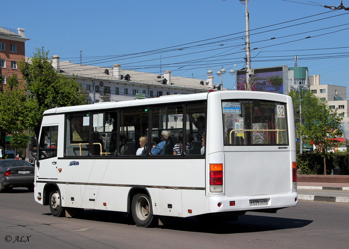 Рязанская область, ПАЗ-320402-03 № К 039 ОН 62