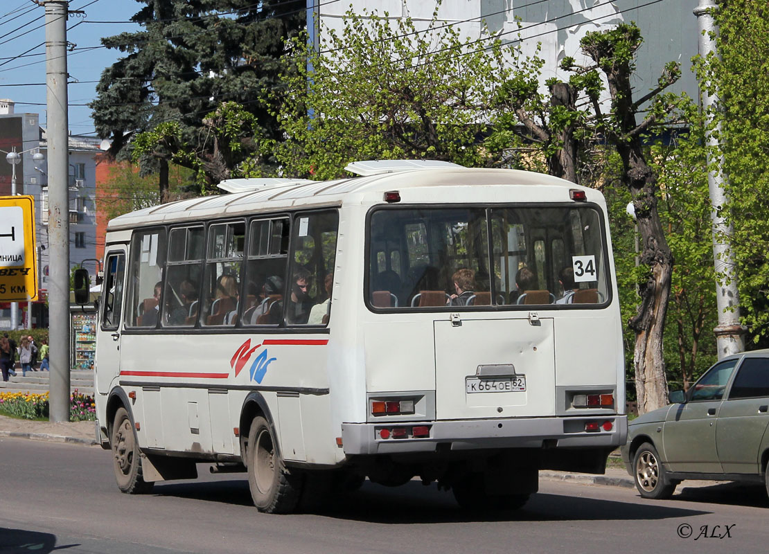 Рязанская область, ПАЗ-4234 № К 664 ОЕ 62