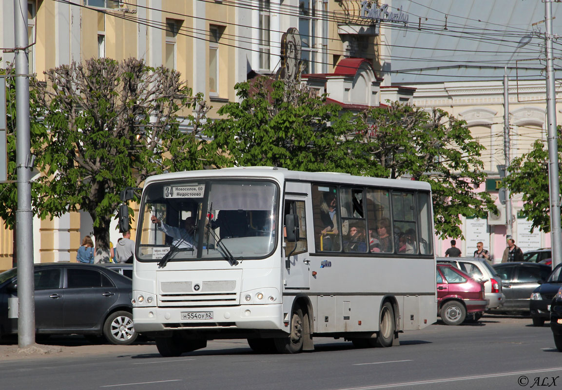 Рязанская область, ПАЗ-320402-03 № Н 554 ОУ 62