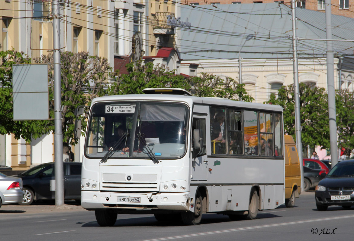 Рязанская область, ПАЗ-320402-03 № Н 801 ОХ 62