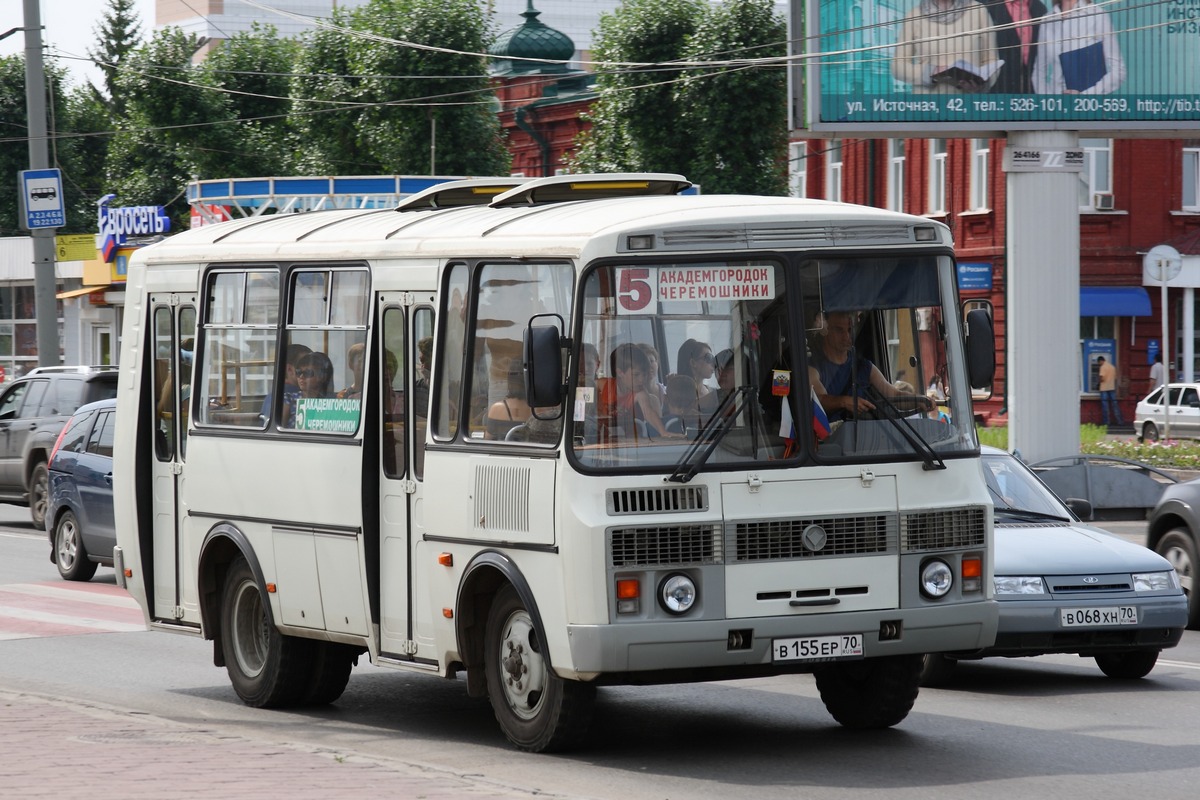 Томская область, ПАЗ-32054 № В 155 ЕР 70