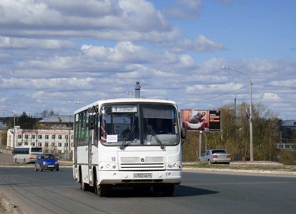 Kostroma region, PAZ-320402-03 č. 16