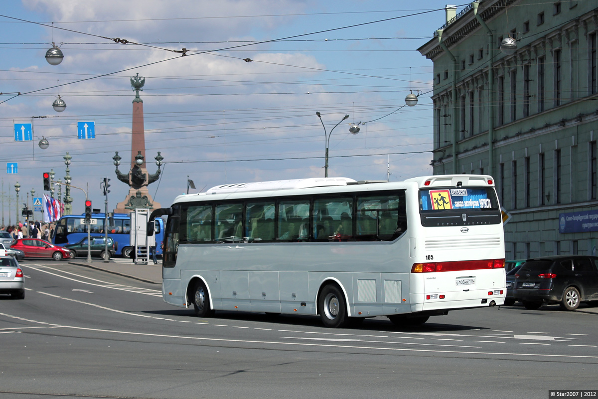 Санкт-Петербург, Heke JAC HK6120 № 105