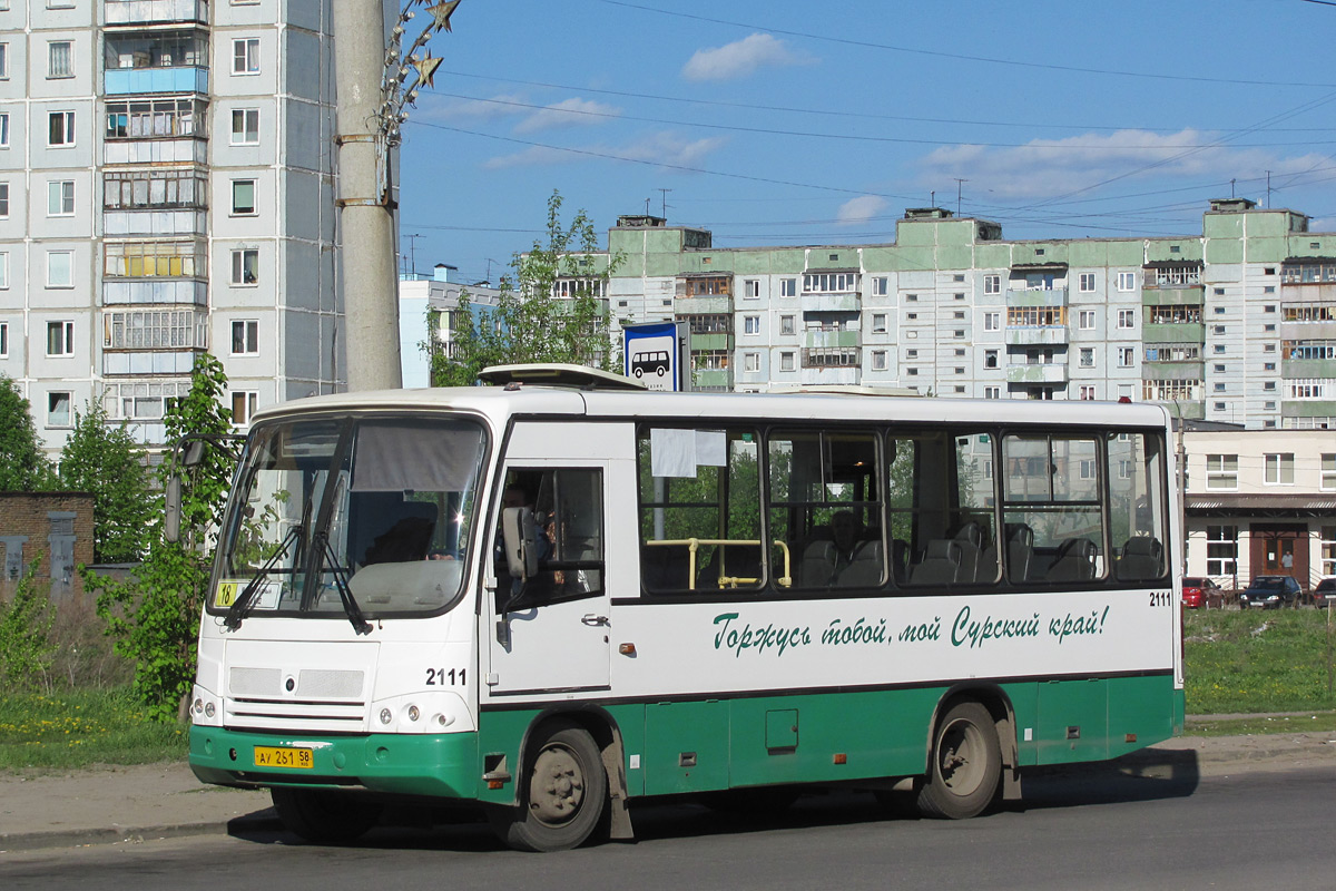 Пензенская область, ПАЗ-320402-03 № 2111