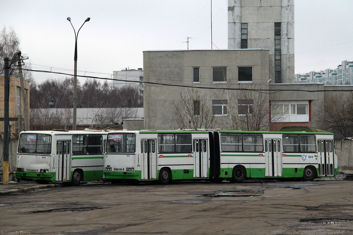 Москва, Ikarus 280.33M № 16419