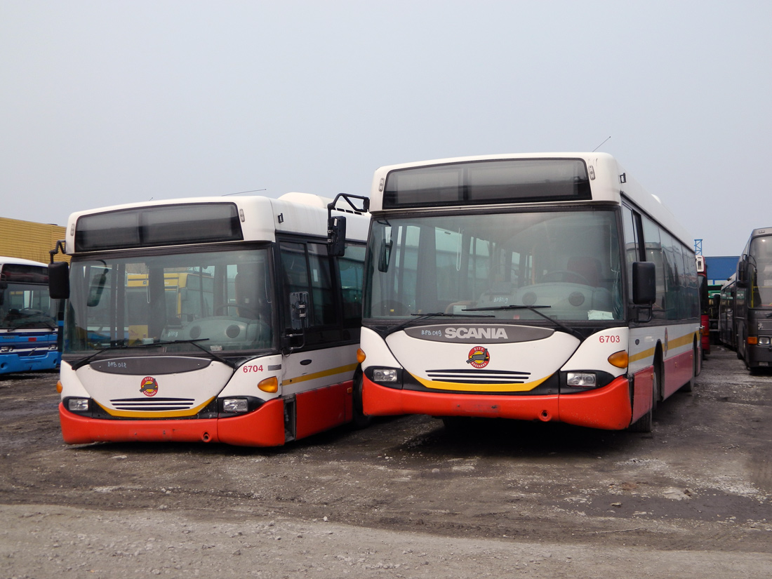 Швеция, Scania OmniCity I № 6703; Швеция, Scania OmniCity I № 6704