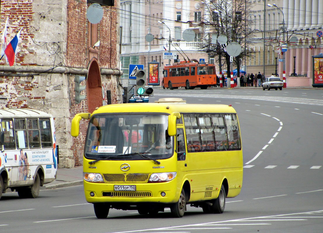 Нижегородская область, Higer KLQ6728G № В 011 ОР 152