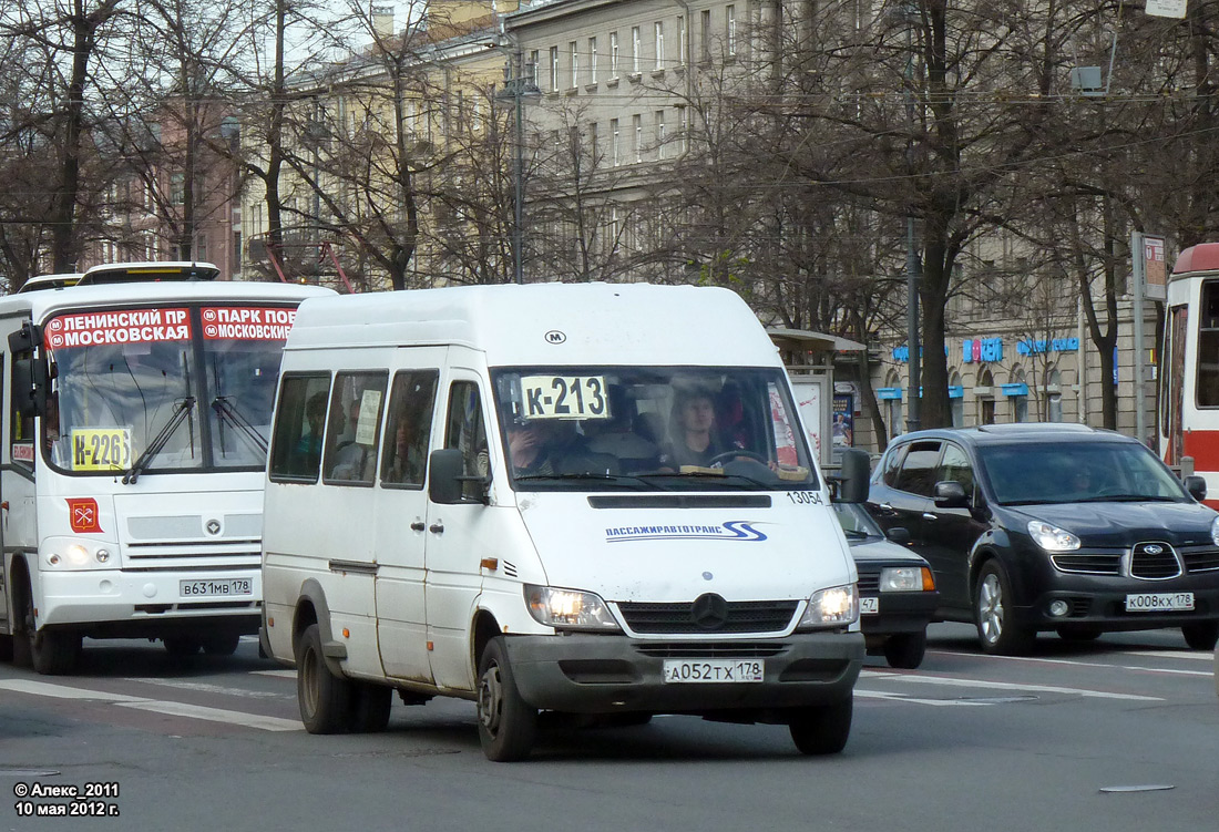 Санкт-Петербург, Mercedes-Benz Sprinter W904 408CDI № А 052 ТХ 178