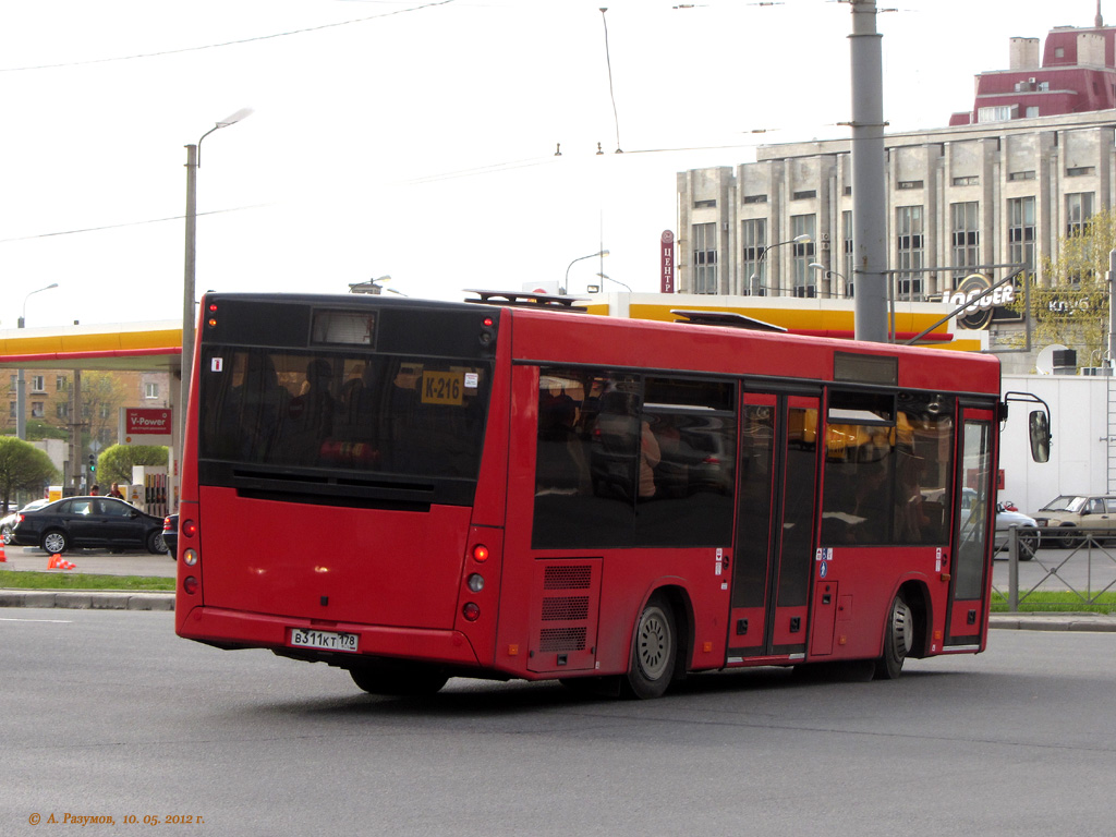 Санкт-Петербург, МАЗ-206.067 № В 311 КТ 178