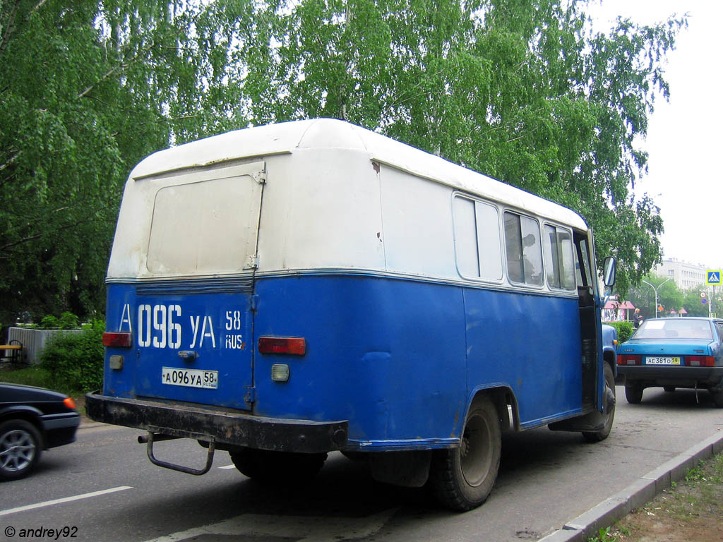 Пензенская область, Автобус ГАЗ-53А № А 096 УА 58