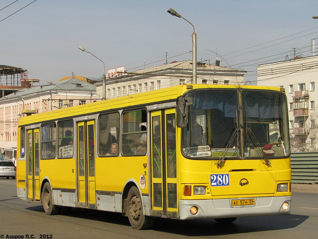 Omsk region, LiAZ-5256.45 № 280