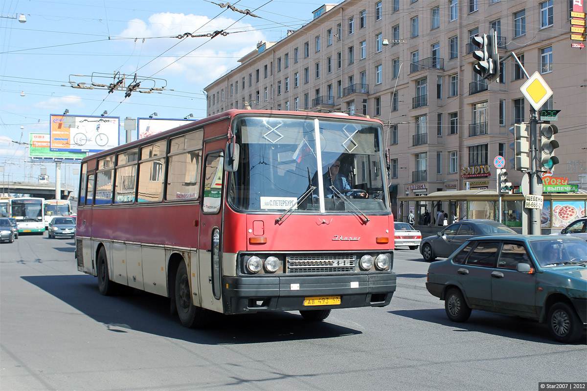 Ленинградская область, Ikarus 256.74 № АВ 493 47