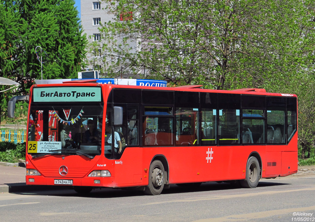 Vladimir region, Mercedes-Benz O530 Citaro # Х 743 МА 33