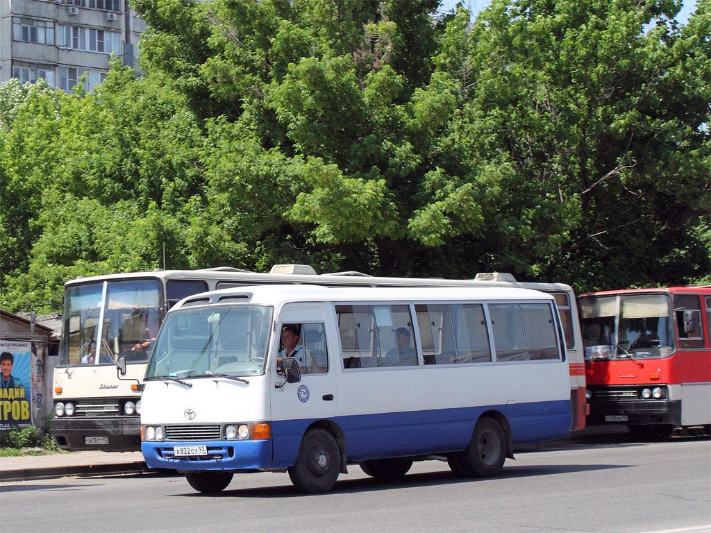 Краснодарский край, Toyota Coaster BB42L № А 822 СУ 93