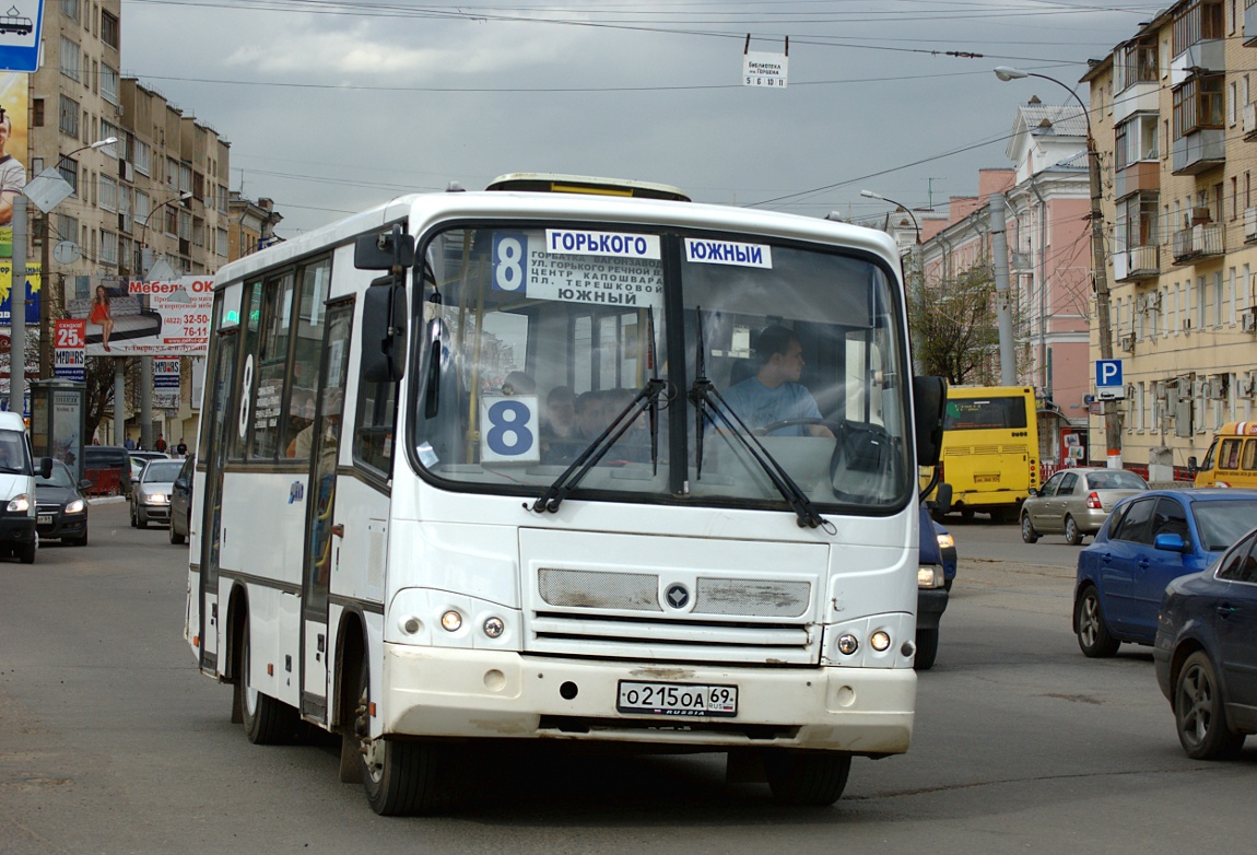 Тверская область, ПАЗ-320402-03 № О 215 ОА 69