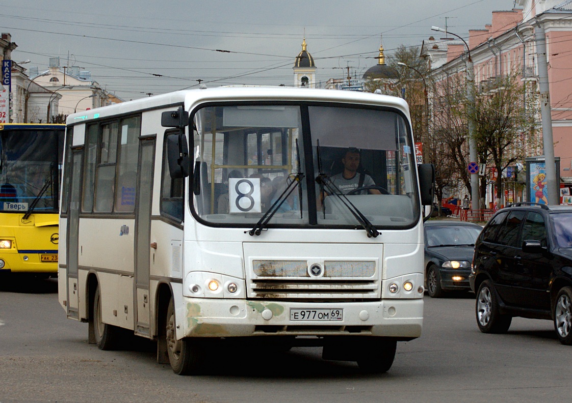 Тверская область, ПАЗ-320402-03 № Е 977 ОМ 69