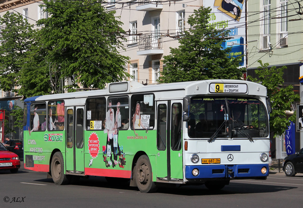 Воронежская область, Mercedes-Benz O305 № АК 687 36