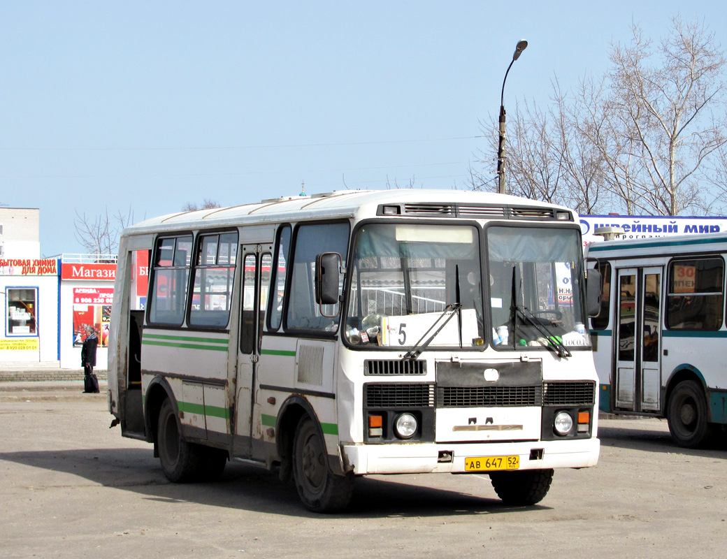 Нижегородская область, ПАЗ-32054 № АВ 647 52