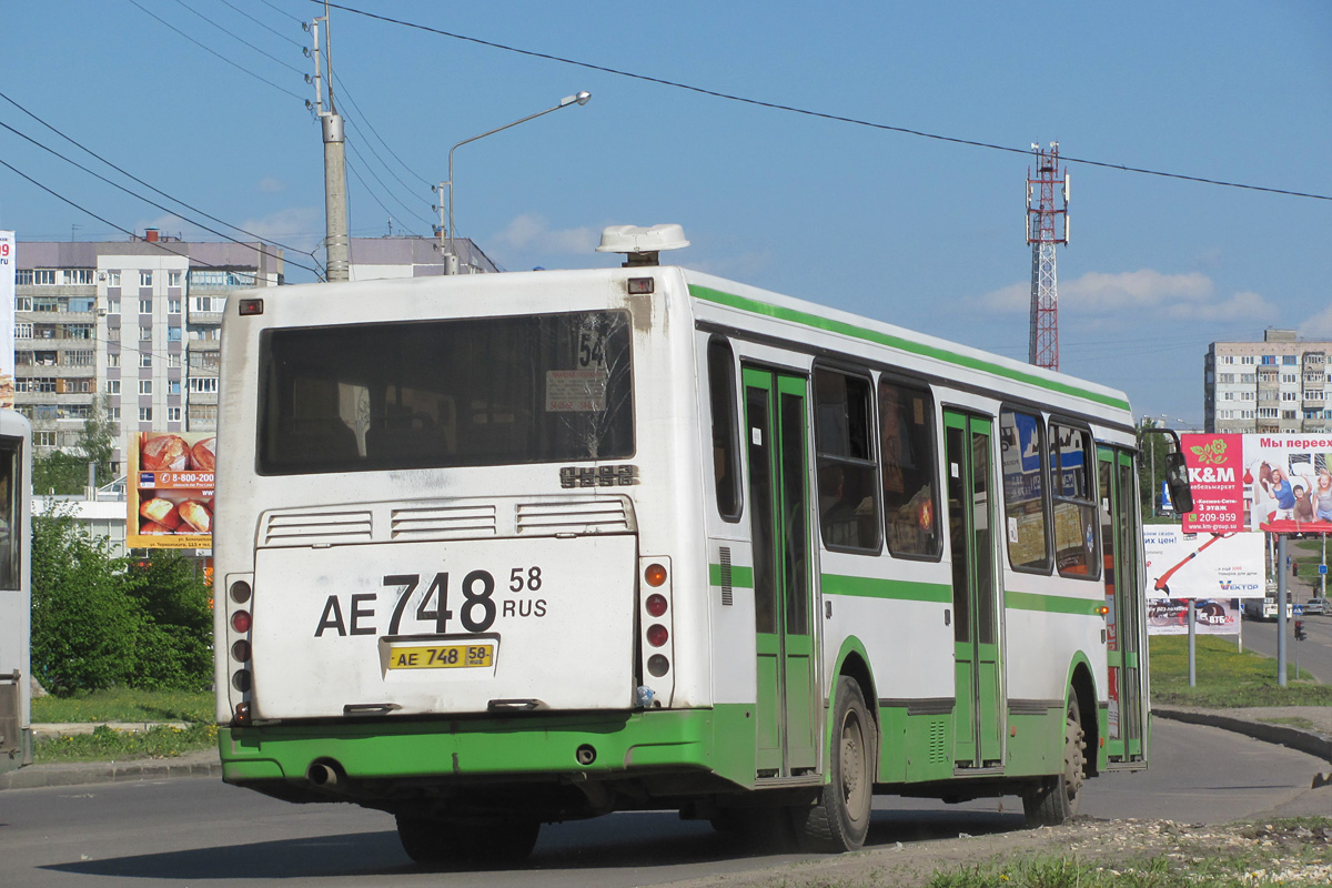 Пензенская область, ЛиАЗ-5256.45 № АЕ 748 58