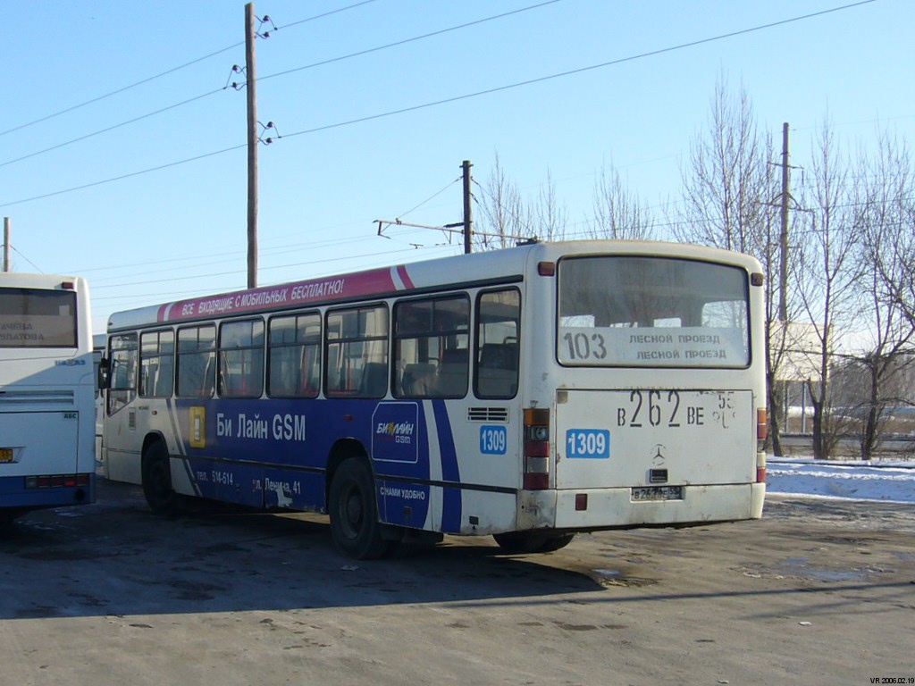 Омская область, Mercedes-Benz O345 № 1309