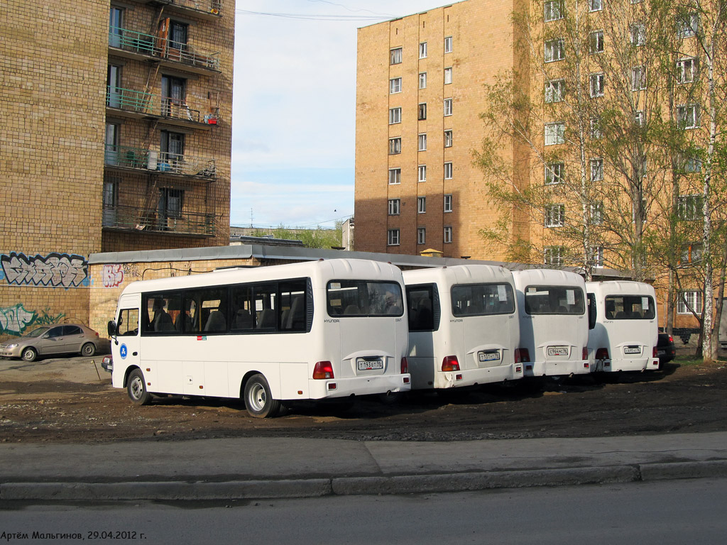 Szverdlovszki terület, Hyundai County LWB (TagAZ) sz.: Т 193 ЕТ 96; Szverdlovszki terület — Different photos