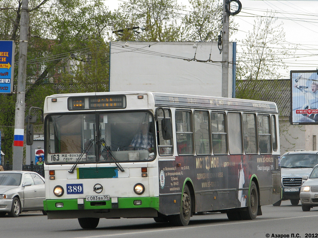 Омская область, ЛиАЗ-5256.45 № 389