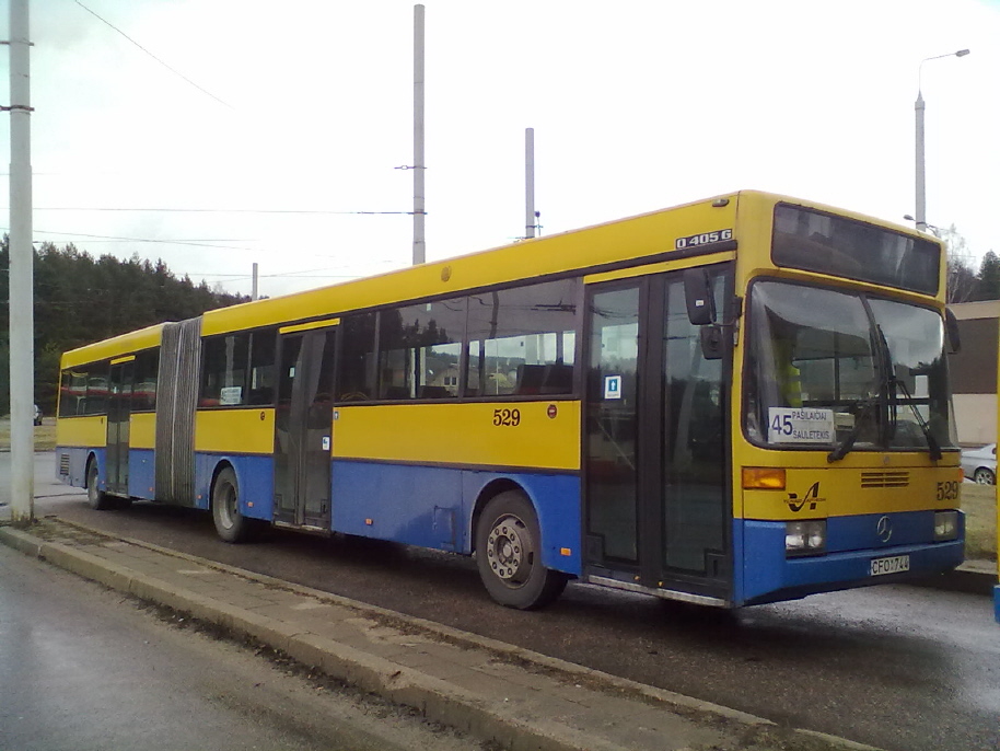 Литва, Mercedes-Benz O405G № 529