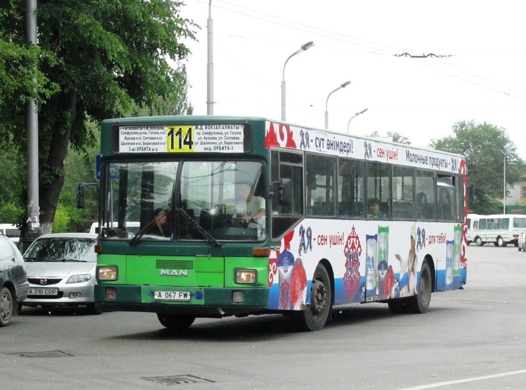 Алматы, MAN 791 SL202 № A 067 FW