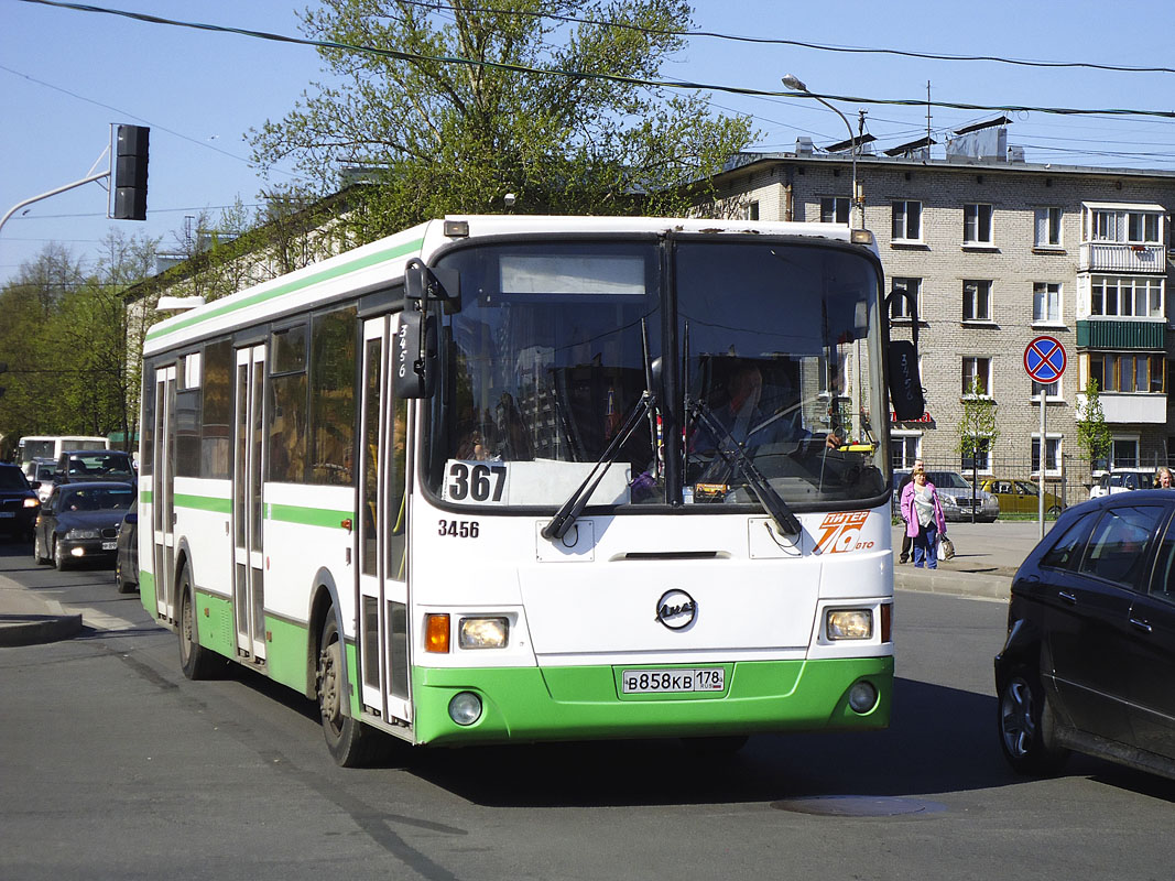 Санкт-Петербург, ЛиАЗ-5293.53 № 3456