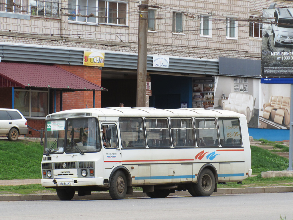 Кировская область, ПАЗ-4234 № В 888 ОА 43