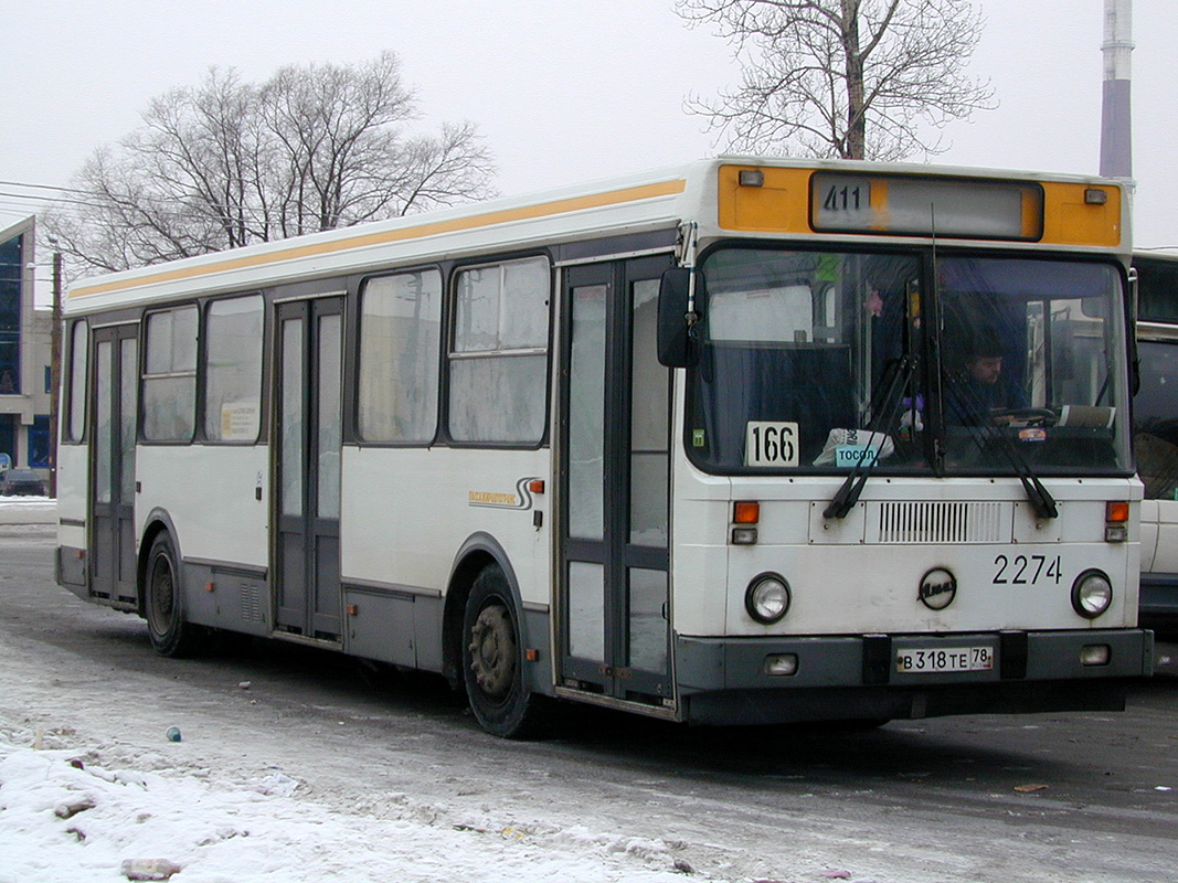 Санкт-Петербург, ЛиАЗ-5256.25 № 2274