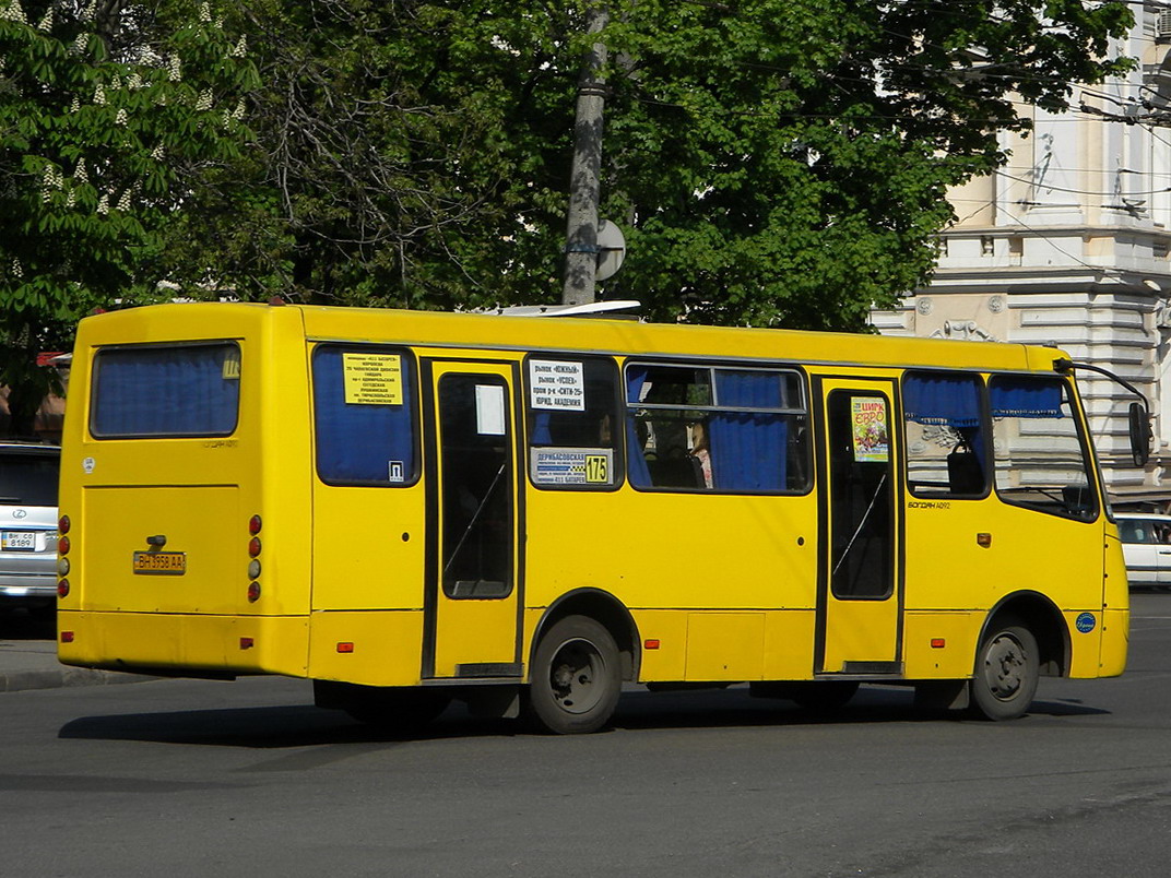 Одесская область, Богдан А09202 № BH 3958 AA