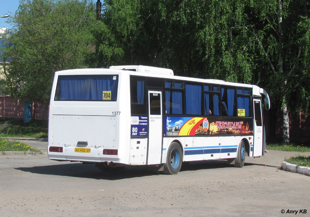 Чувашия, КАвЗ-4238-02 № 1377