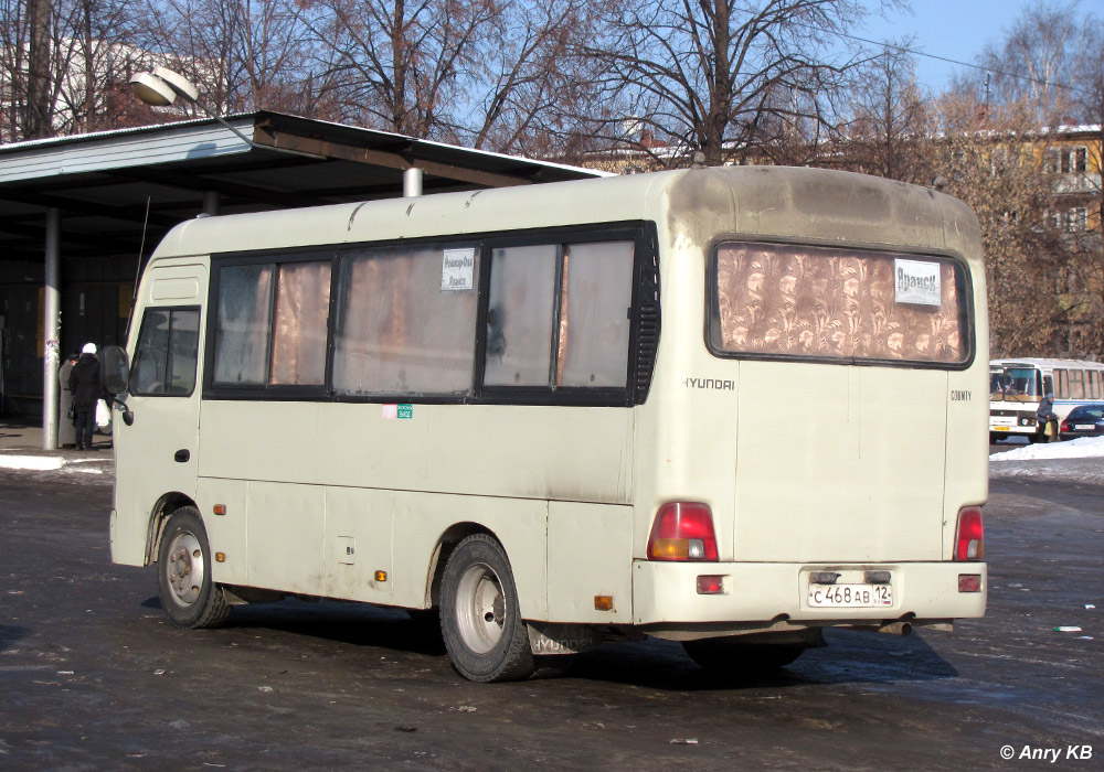 Марий Эл, Hyundai County SWB C08 (РЗГА) № С 468 АВ 12