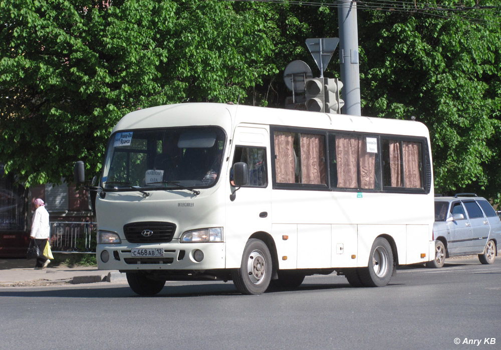 Марий Эл, Hyundai County SWB C08 (РЗГА) № С 468 АВ 12