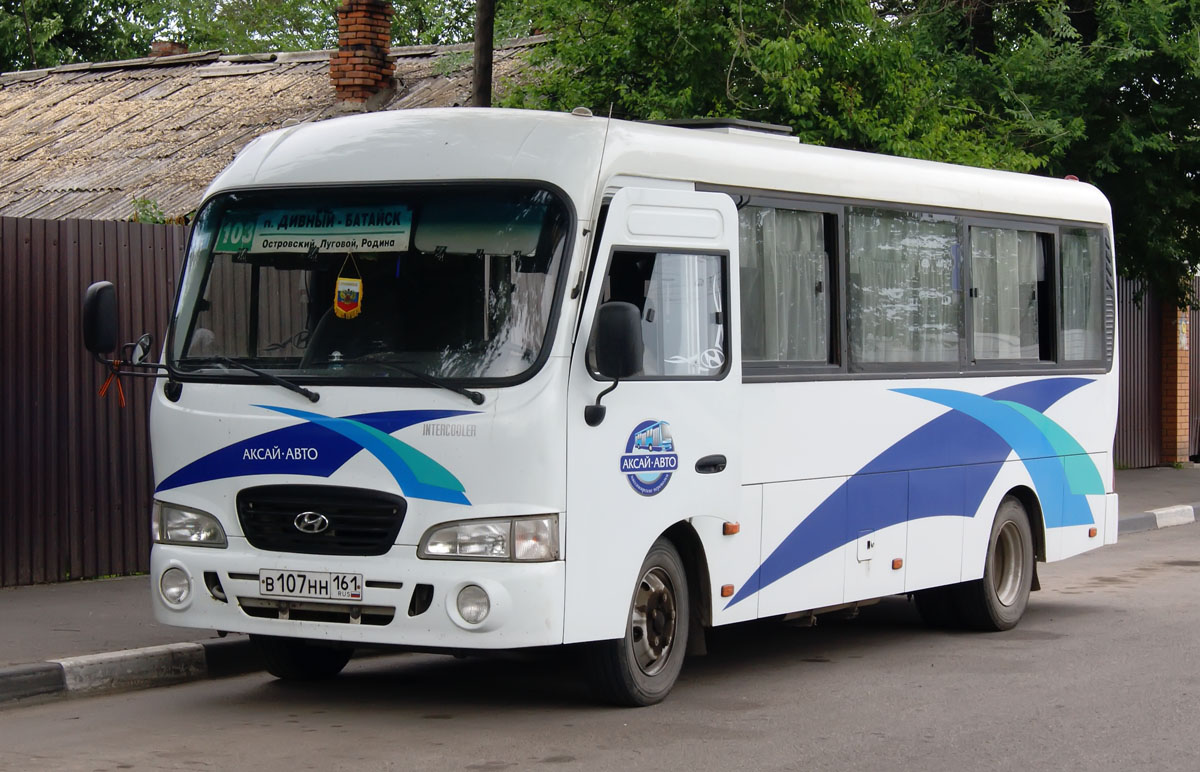 Ростовская область, Hyundai County LWB C09 (ТагАЗ) № В 107 НН 161