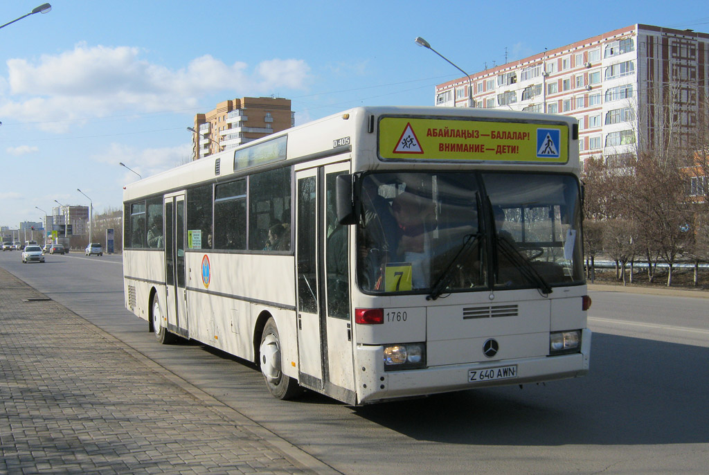 Астана, Mercedes-Benz O405 № 1760