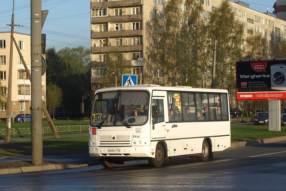 Санкт-Петербург, ПАЗ-320402-05 № n934