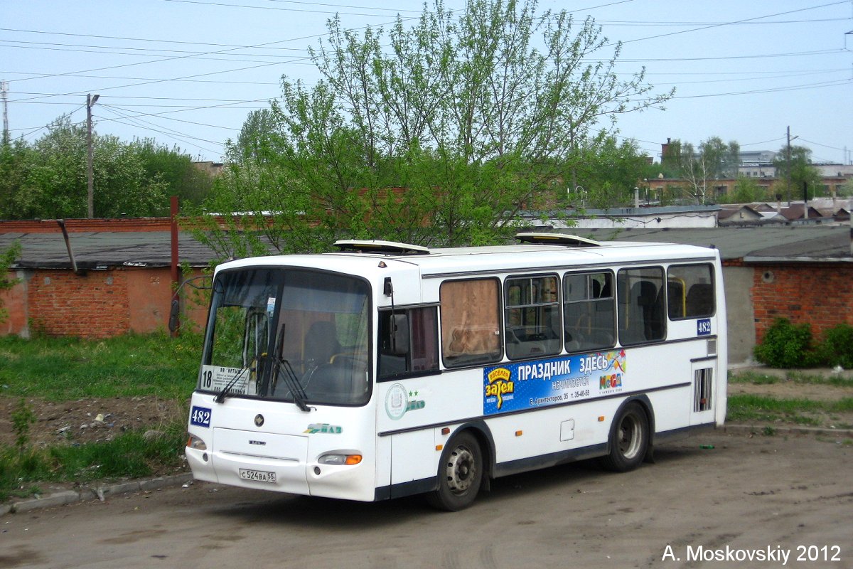 Омская область, ПАЗ-4230-03 № 482