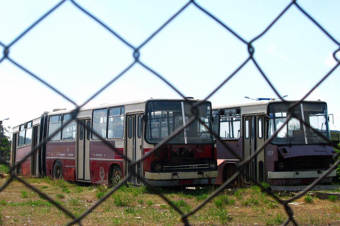 Турция, Ikarus 280 № 177; Турция, Ikarus 280 № 188; Турция — Прочие разные фотографии