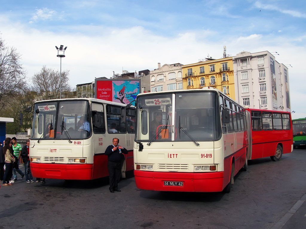 Турция, Ikarus 280 № 91-819; Турция, Ikarus 280 № 91-801