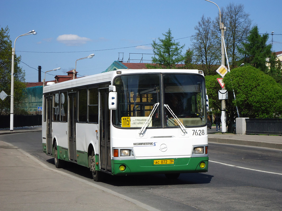 Санкт-Петербург, ЛиАЗ-5256.25 № 7628