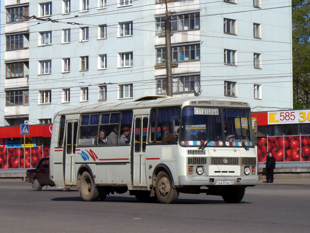 Кировская область, ПАЗ-4234 № В 635 НО 43