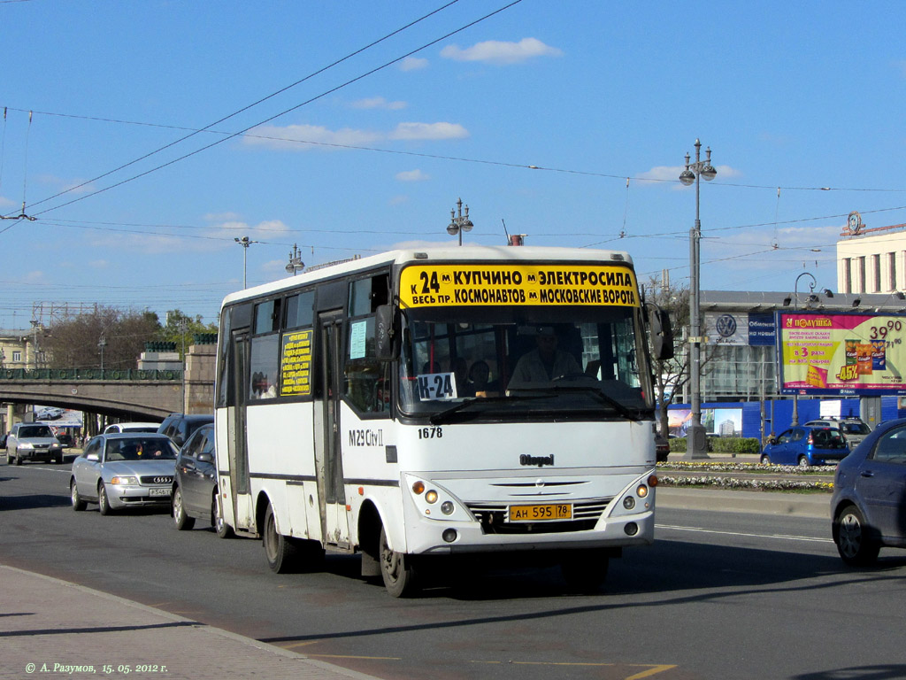 Санкт-Петербург, Otoyol M29 City II № 1678