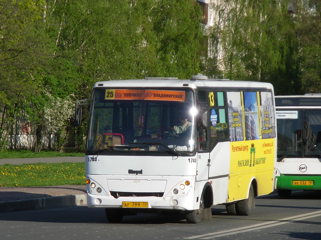 Санкт-Петербург, Otoyol M29 City II № 1740