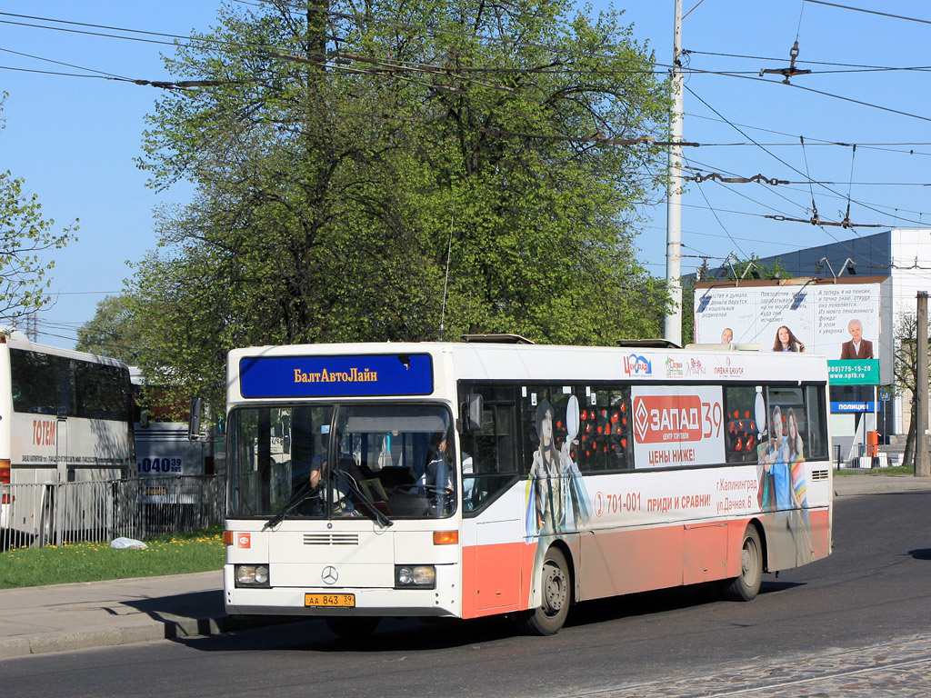 Калининградская область, Mercedes-Benz O405 № АА 843 39