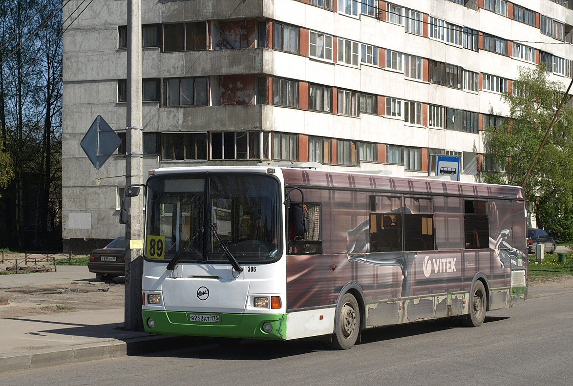 Санкт-Петербург, ЛиАЗ-5293.53 № 306