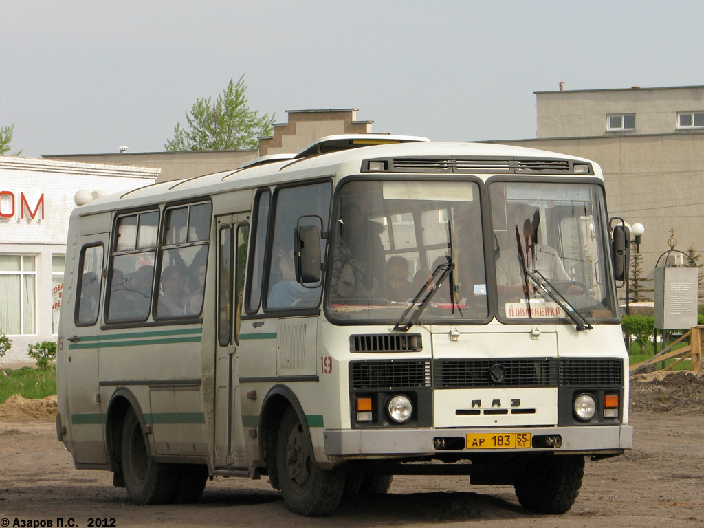 Омская область, ПАЗ-32053 № 19