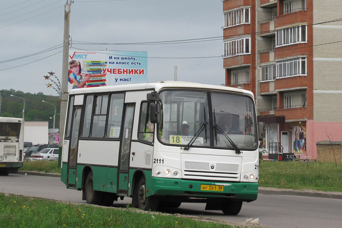 Пензенская область, ПАЗ-320402-03 № 2111